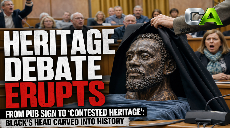 Derbyshire Dales Council Votes to Display Controversial Black’s Head Sculpture in Ashbourne Historical Centre