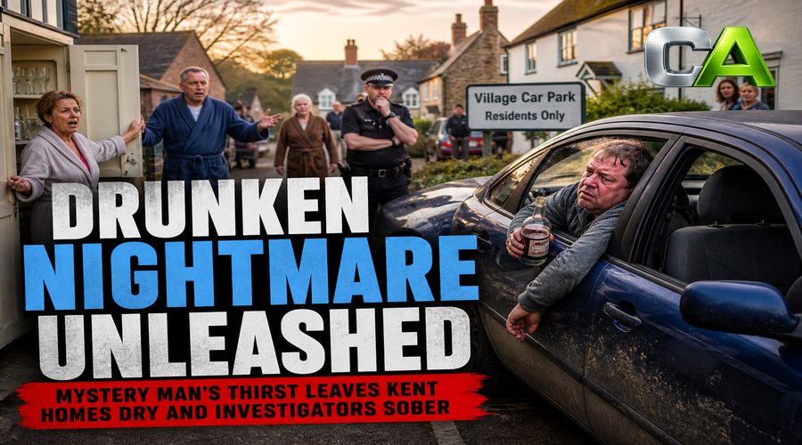 Kent Villagers Lose Spirits to Midnight Marauder