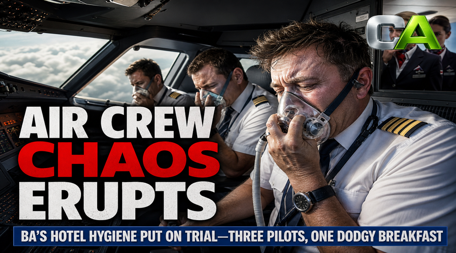 British Airways Pilots Taken Down By In-Flight Food Fiasco