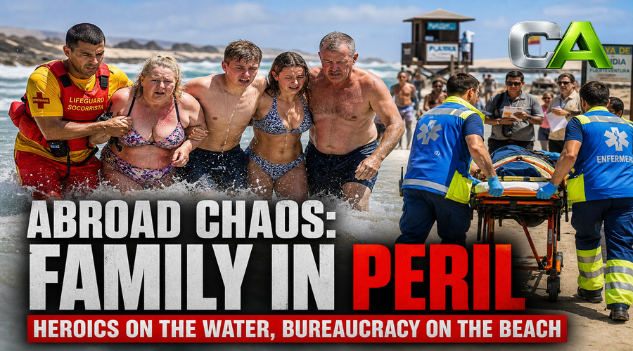 Fuerteventura Lifeguard Drags British Holidaymakers From The Brink