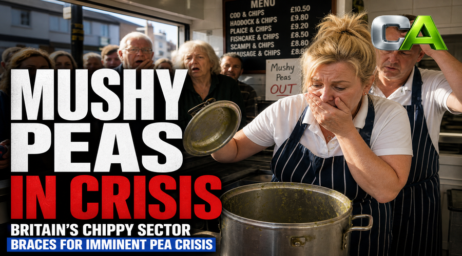 Scorching Heat Triggers Mushy Pea Panic