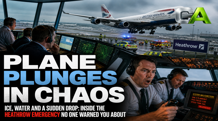 Hero Pilot Pulls Boeing from Nose-dive After Icy London Take-off Fiasco