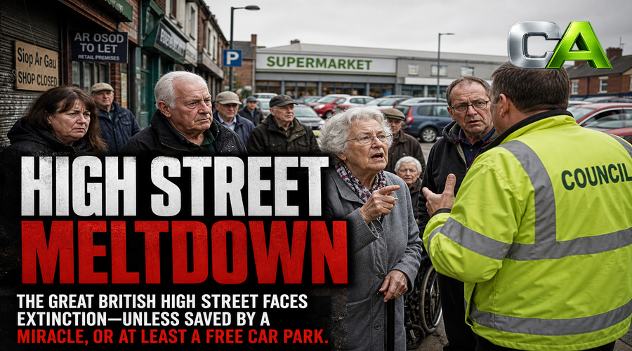 Crickhowell High Street: Death By Convenience
