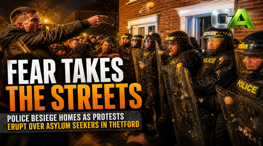 Norfolk Nerves: Thetford's Riot Routine