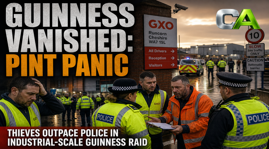 The Guinness HGV Vanishes: A Pint-Sized National Emergency