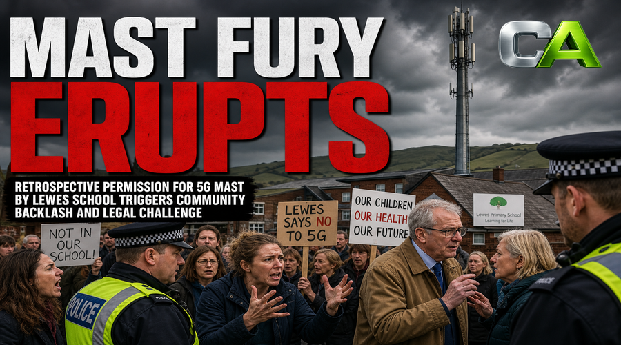 Lewes 5G Mast Approval Sparks Legal Uproar
