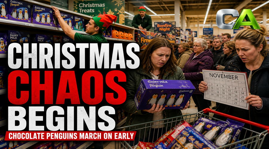 Festive Biscuits Invade Supermarket Shelves, Alarm Bells Ring