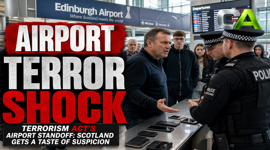 Edinburgh Airport Terror Powers Deployed in Routine Fashion