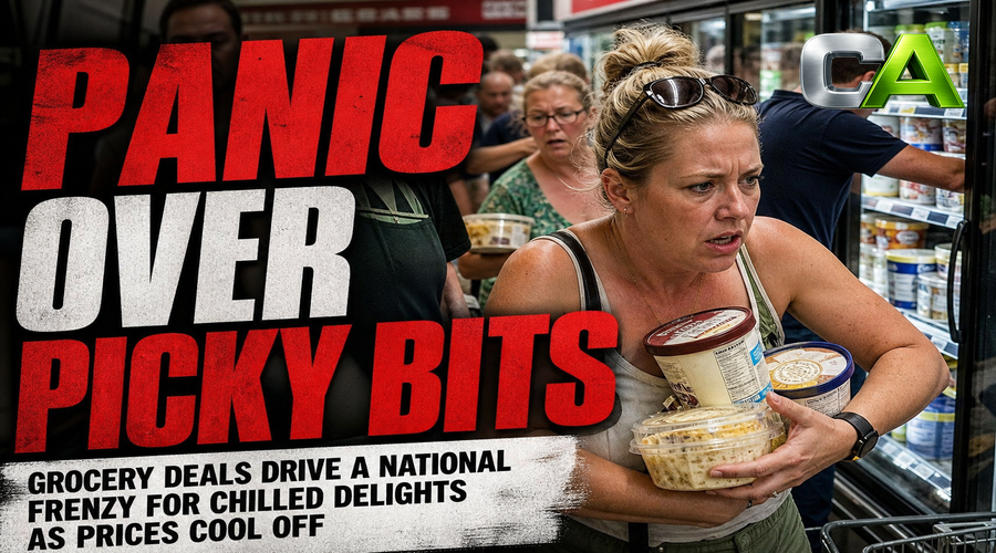 Britons Flock to Supermarket Bargains as Food Inflation Wilts in Summer Heat