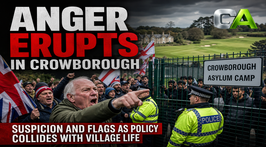 Operation Reassure: Crowborough’s Sitcom-Style Stand-Off Over Migrant Camp