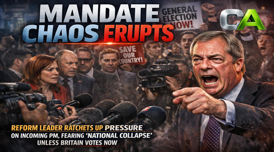 Farage Declares Mandate Meltdown